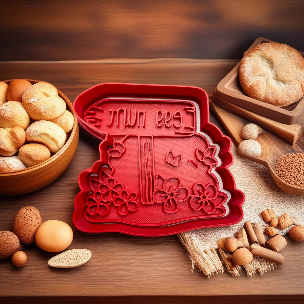  Easter Cookie Cutter Set, Rabbit Chicken and Egg Shapes, Stainless Steel - View 1