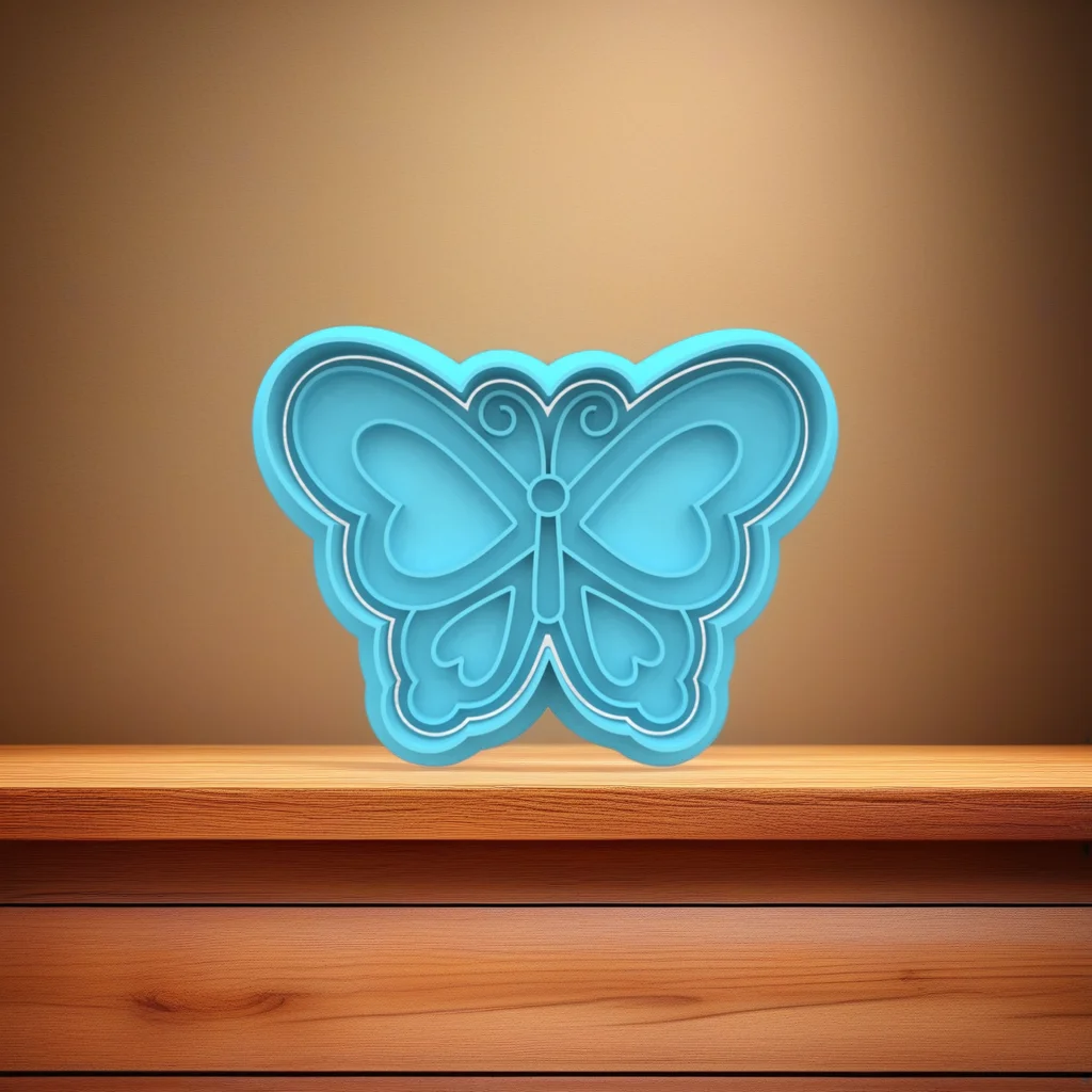  Butterfly Cookie Cutter Stamp, Monarch Butterfly Encanto Theme - View 1
