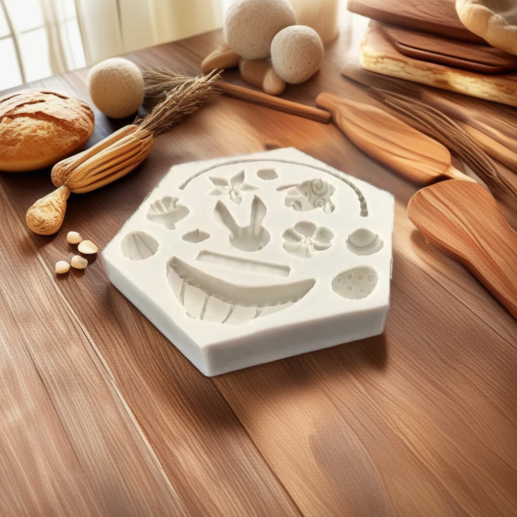  Easter Silicone Mould Daffodil Sheep Rabbit Chicken Egg Basket Eid al Adha Baking Tool - View 6