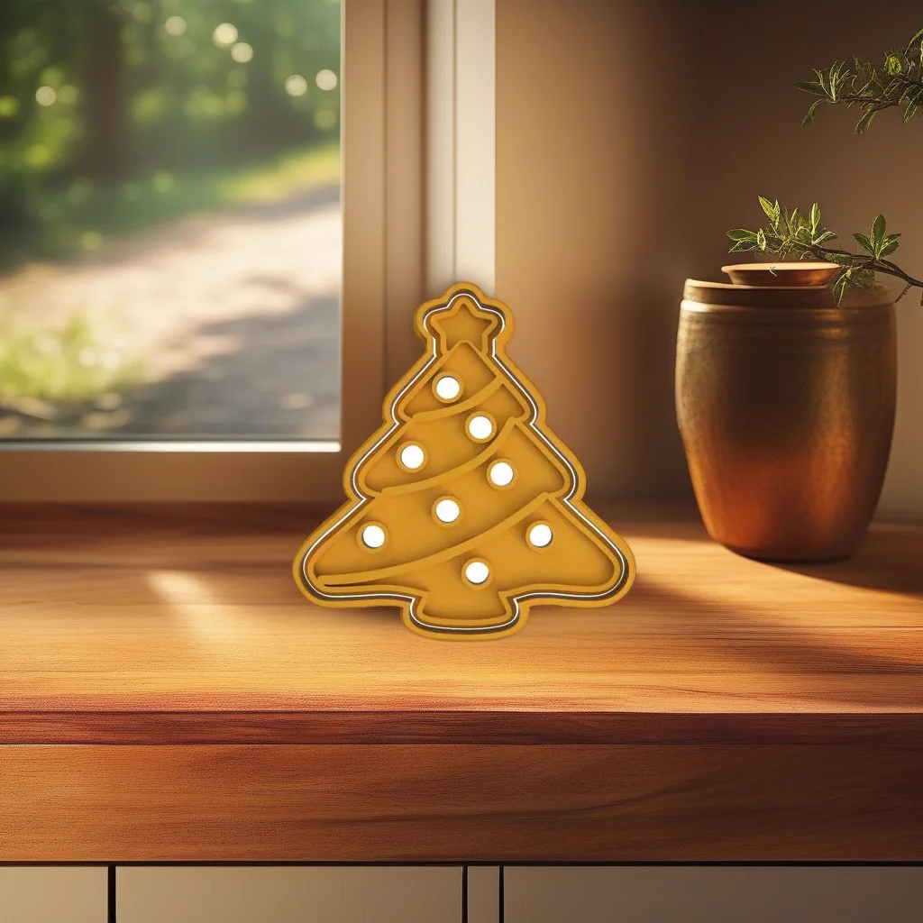  Christmas Tree Baubles Straight Edge Chubby Design Set - View 4