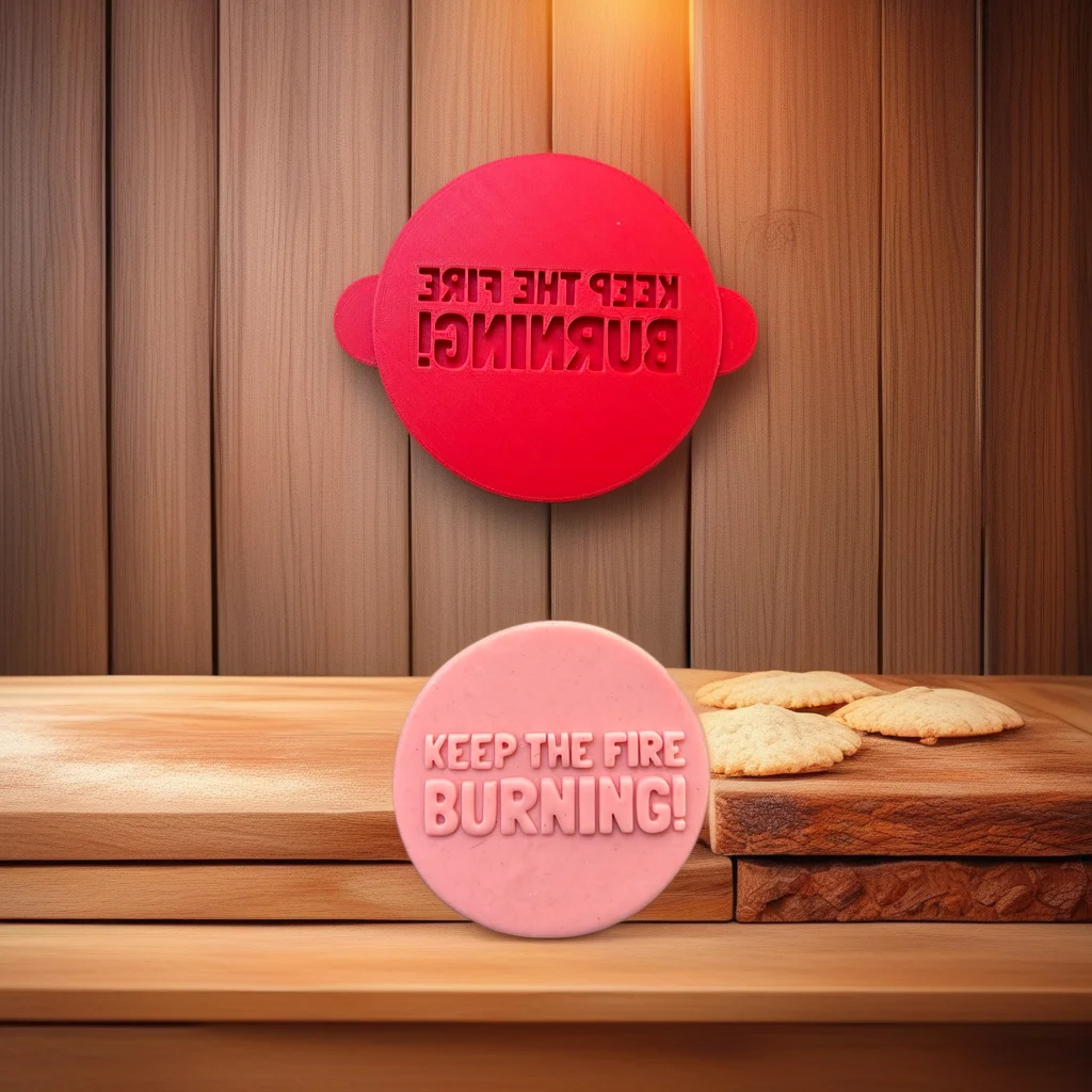  NAIDOC Week Cookie Debosser Stamp Aboriginal First Nations Keep The Fire Burning Theme - View 8