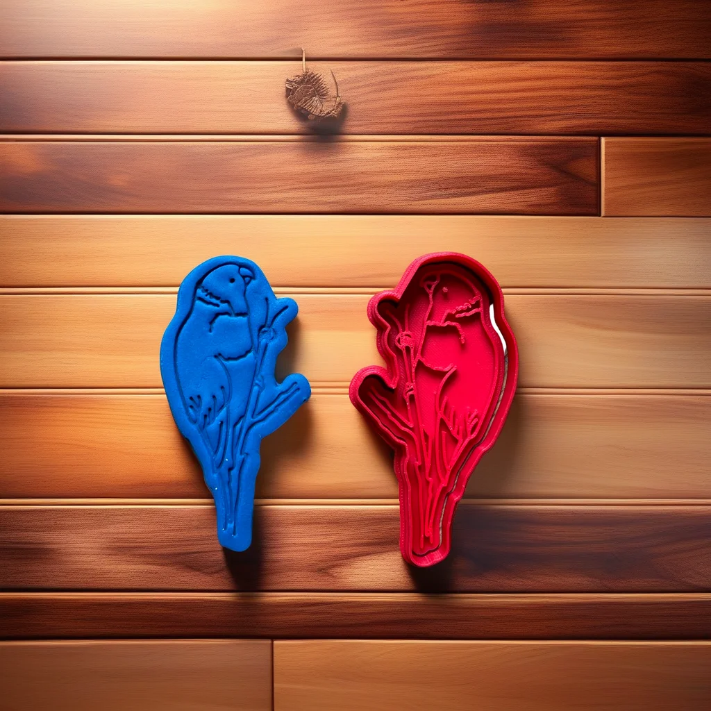 Parrot Cookie Cutter Stamp Kookaburra Rainbow Lorikeet - View 7
