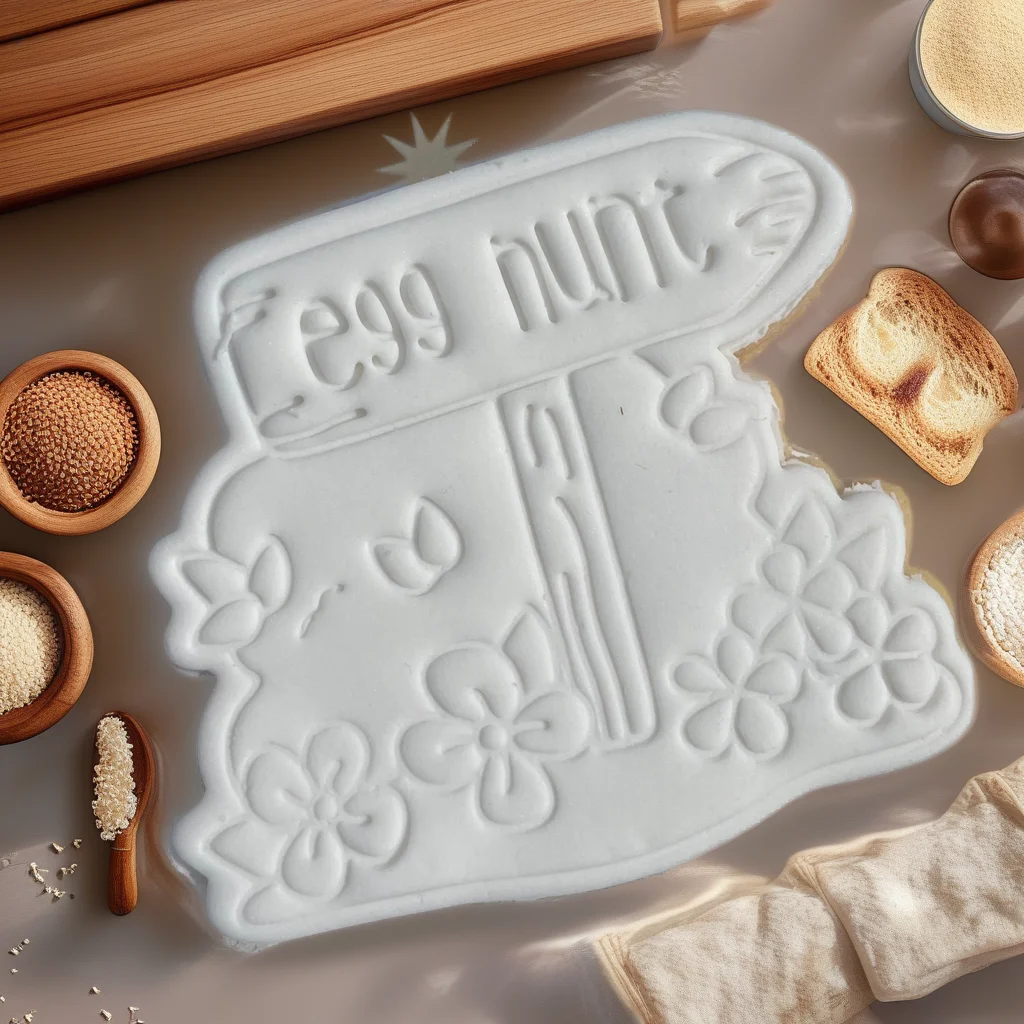 Easter Cookie Cutter Set, Rabbit Chicken and Egg Shapes, Stainless Steel - View 6