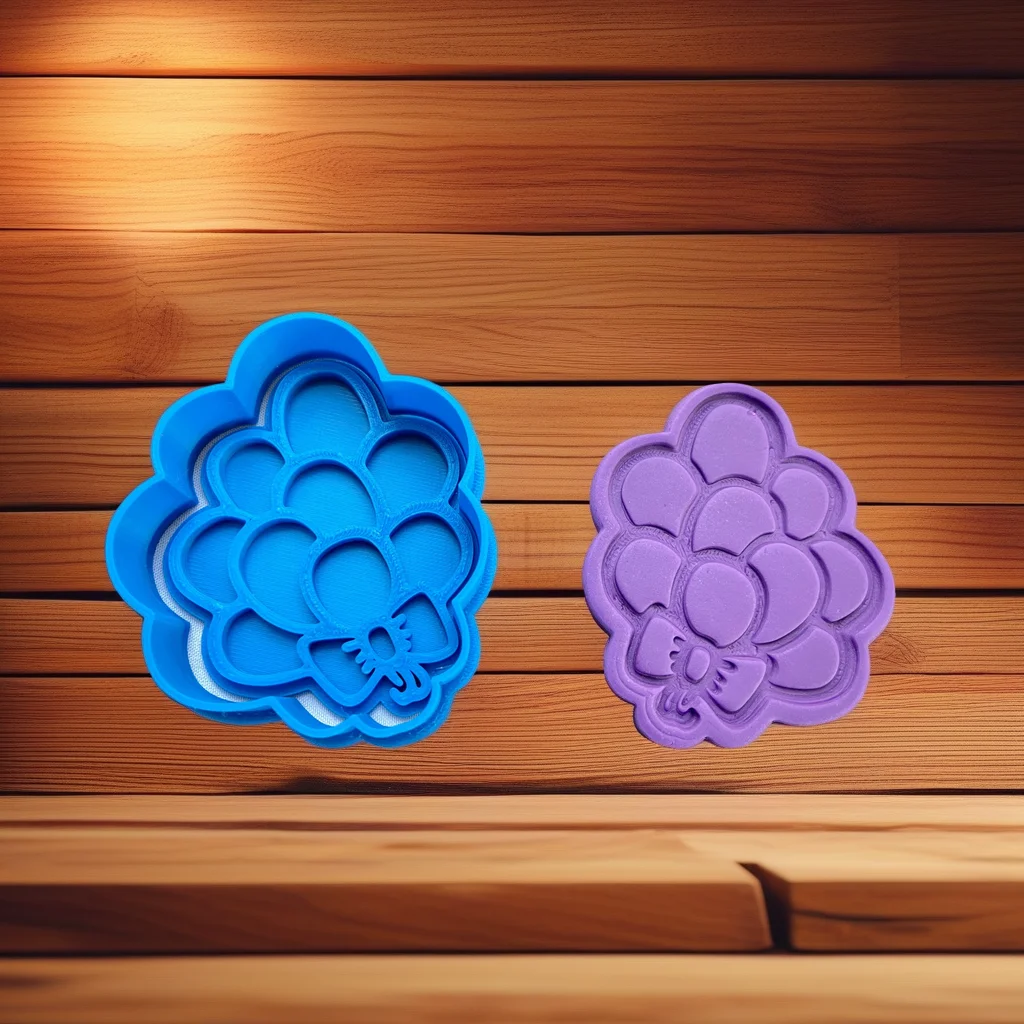 Balloon Cookie Cutter Stamp Set, Balloon Bunch and Balloon Puppy Design - View 6
