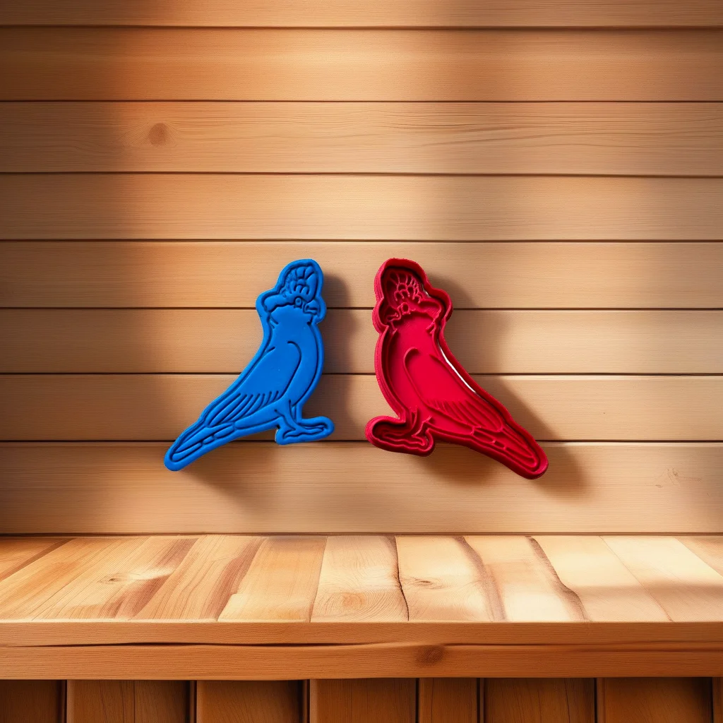  Parrot Cookie Cutter Stamp Kookaburra Rainbow Lorikeet - View 8