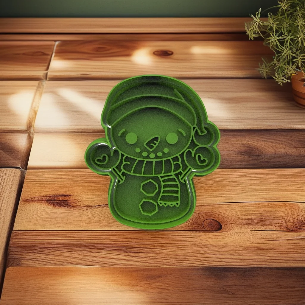  Christmas Cookie Cutter Set Santa Snowman Gingerbread House Gnome Stainless Steel Holiday Baking Molds - View 4